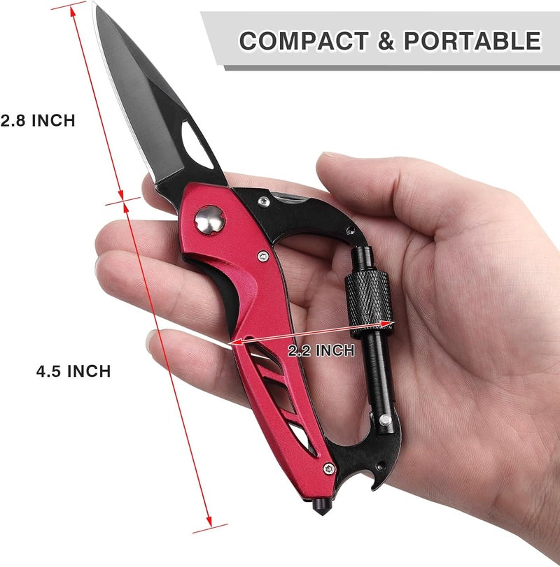 FUNBRO Multitool knife (Red) - Image 5